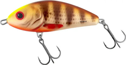Salmo Fatso Floating 10cm Spotted Brown Perch 74g.