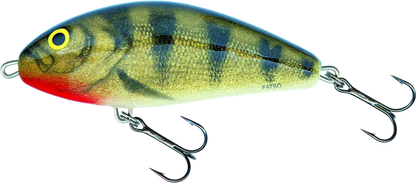 Salmo Fatso Sinking 8cm Emerald Perch 38g.