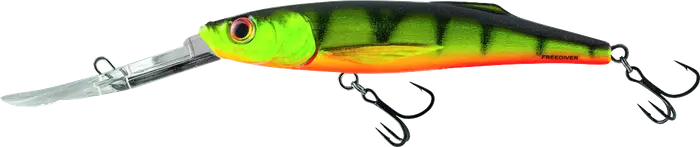 Salmo Freediver Super Deep Runner Floating 12cm Hot Perch 50g.