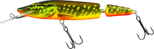 Salmo Pike Jointed Deep Runner Floating 13cm Hot Pike 64g.