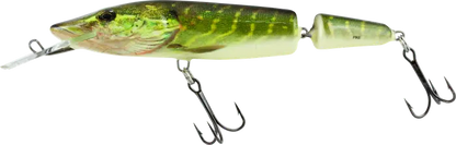 Salmo Pike Jointed Deep Runner Floating 13cm Real Pike 48g.