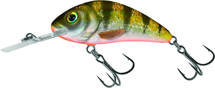 Salmo Rattlin' Hornet Floating 4.5cm Yellow Holographic Perch 14g.