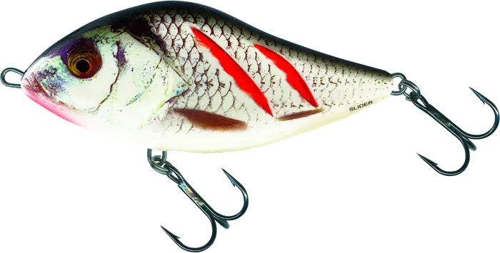 Salmo Slider Floating 10cm Wounded Real Grey Shiner 66g.