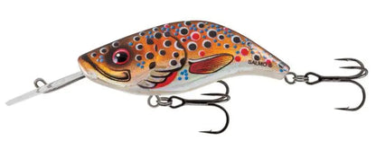 Salmo Sparky Shad 4cm Floating BROWN HOLOGRAPHIC TROUT