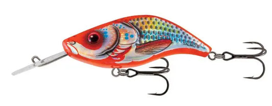 Salmo Sparky Shad 4cm Floating HOLOGRAPHIC GOLD ORANGE SHAD 0g.