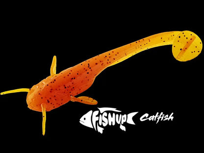 Naluca Soft Shad Fishup Catfish 5cm #019 Motor Oil Red Flake 5cm Motor Oil Red Flake