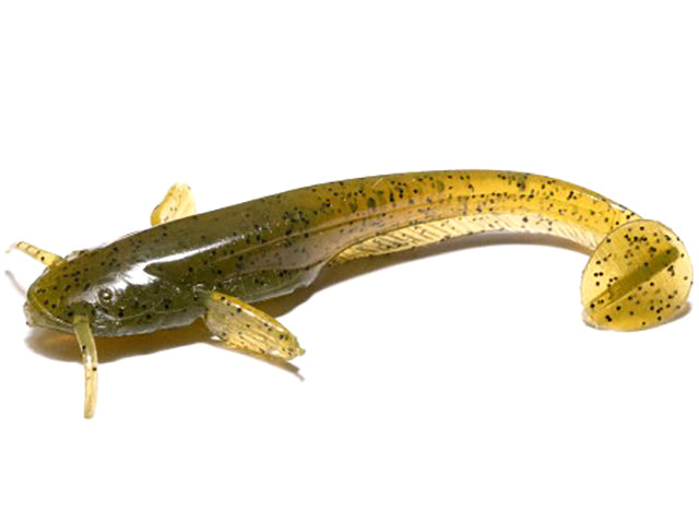 Shad FishUp Catfish 7.5cm #074 Green Pumpkin Seed