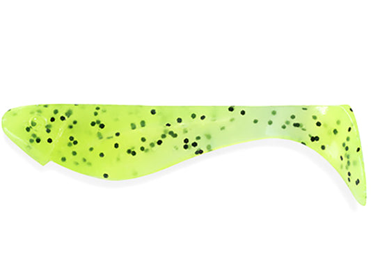 Naluca Soft Shad Fishup Wizzy 3.8cm #055 Chartreuse Black 3.8cm #055 Chartreuse Black