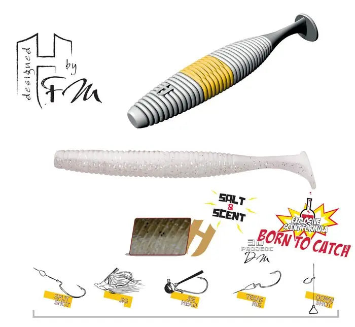 Shad Herakles Fat Shad-ow105 4.2 10.5cm Bokura Magic