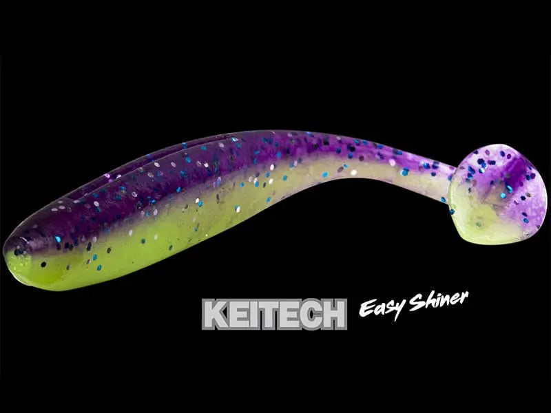 Naluca Soft Shad Keitech Easy Shiner Mystic June Bug Ea#21 11.4cm
