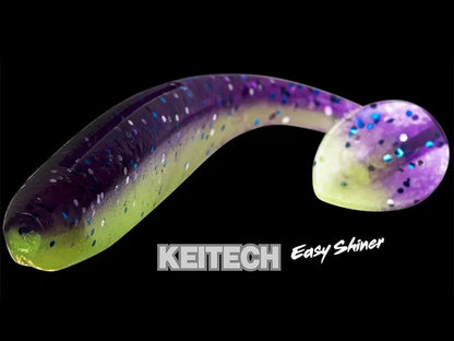 Naluca Soft Shad Keitech Easy Shiner Mystic June Bug Ea#21 11.4cm
