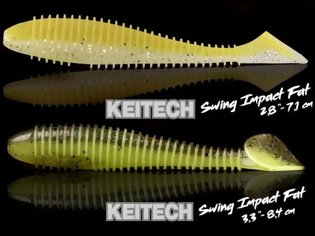 Shad Keitech Swing Impact FAT Bubblegum Shiner EA#08 7.2cm