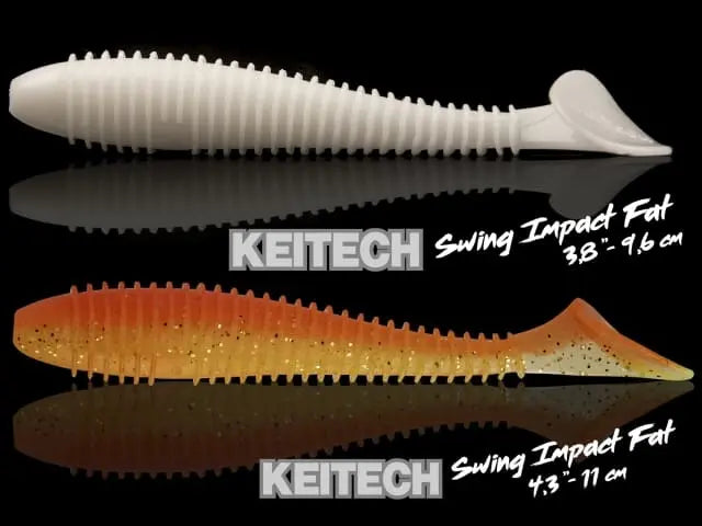 Shad Keitech Swing Impact FAT Bubblegum Shiner EA#08 8.4cm