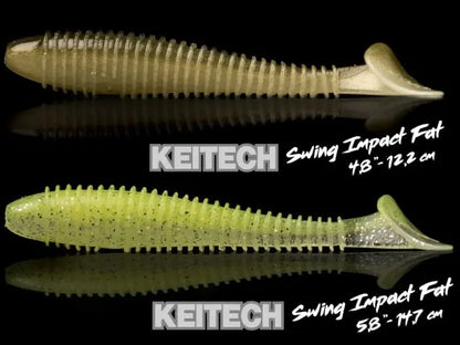 Shad Keitech Swing Impact FAT Bubblegum Shiner EA#08 7.2cm