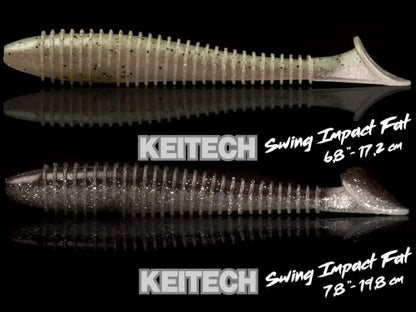 Shad Keitech Swing Impact FAT Bubblegum Shiner EA#08 8.4cm