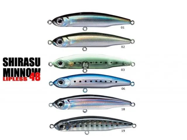 Smith Shirasu Minnow Lipless 48mm 1 8g 01 F Smith Shirasu Minnow Lipless 48mm 1 8g 01 F