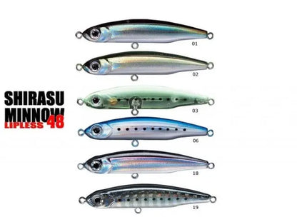 Smith Shirasu Minnow Lipless 48mm 1 8g 01 F Smith Shirasu Minnow Lipless 48mm 1 8g 01 F