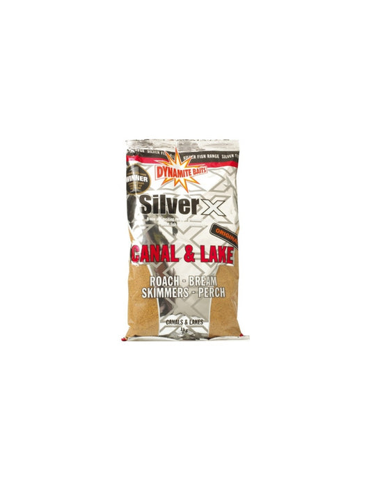 Nada Dynamite Baits Silver X Canal And Lake - Original  1kg