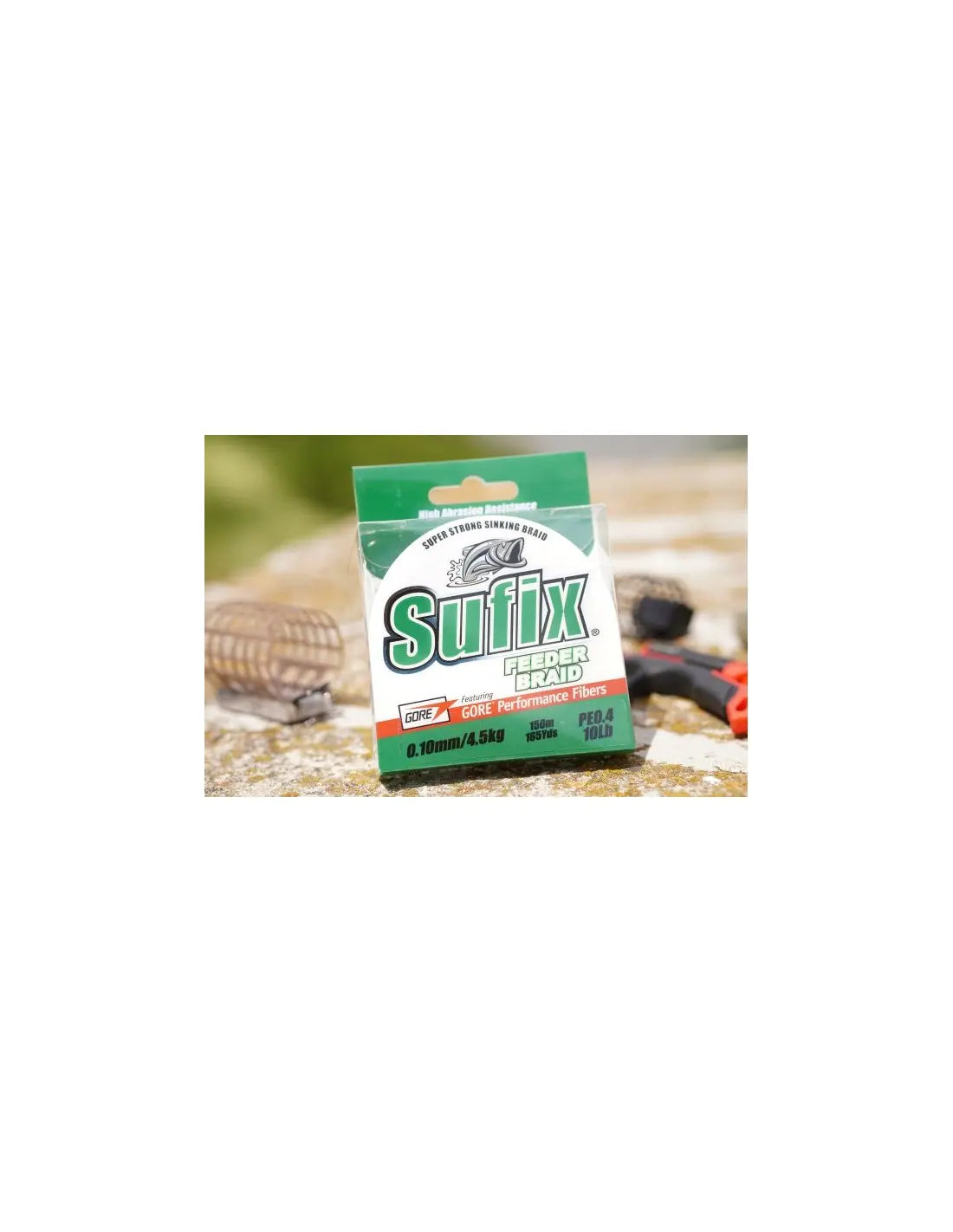 Sufix SUFIX FEEDER BRAID 150M 0.10MM/4.5KG/PE0.4/10LB/OLIVE GREEN