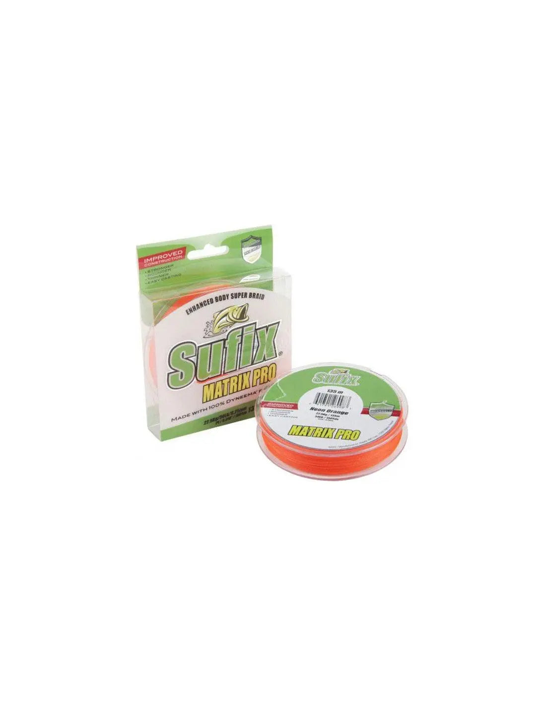 Sufix Matrix Pro 135m 0,12mm 18lb/8.1kg/orange