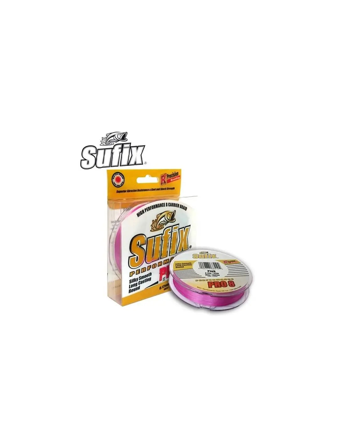 Sufix Performance Pro 8 275m 0.21mm Pink