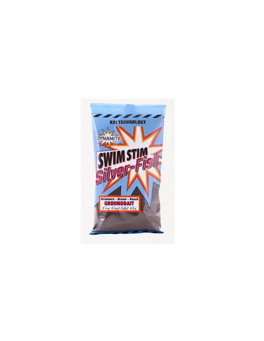 Nada Dynamite Baits Swim Stim Silver Fish Dark Groundbait 900g