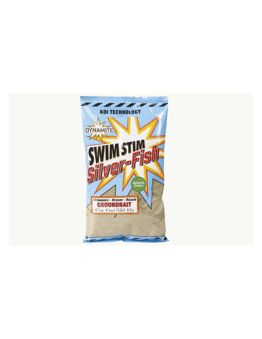 Nada Dynamite Baits Swim Stim Silver Fish Green Groundbait 900g