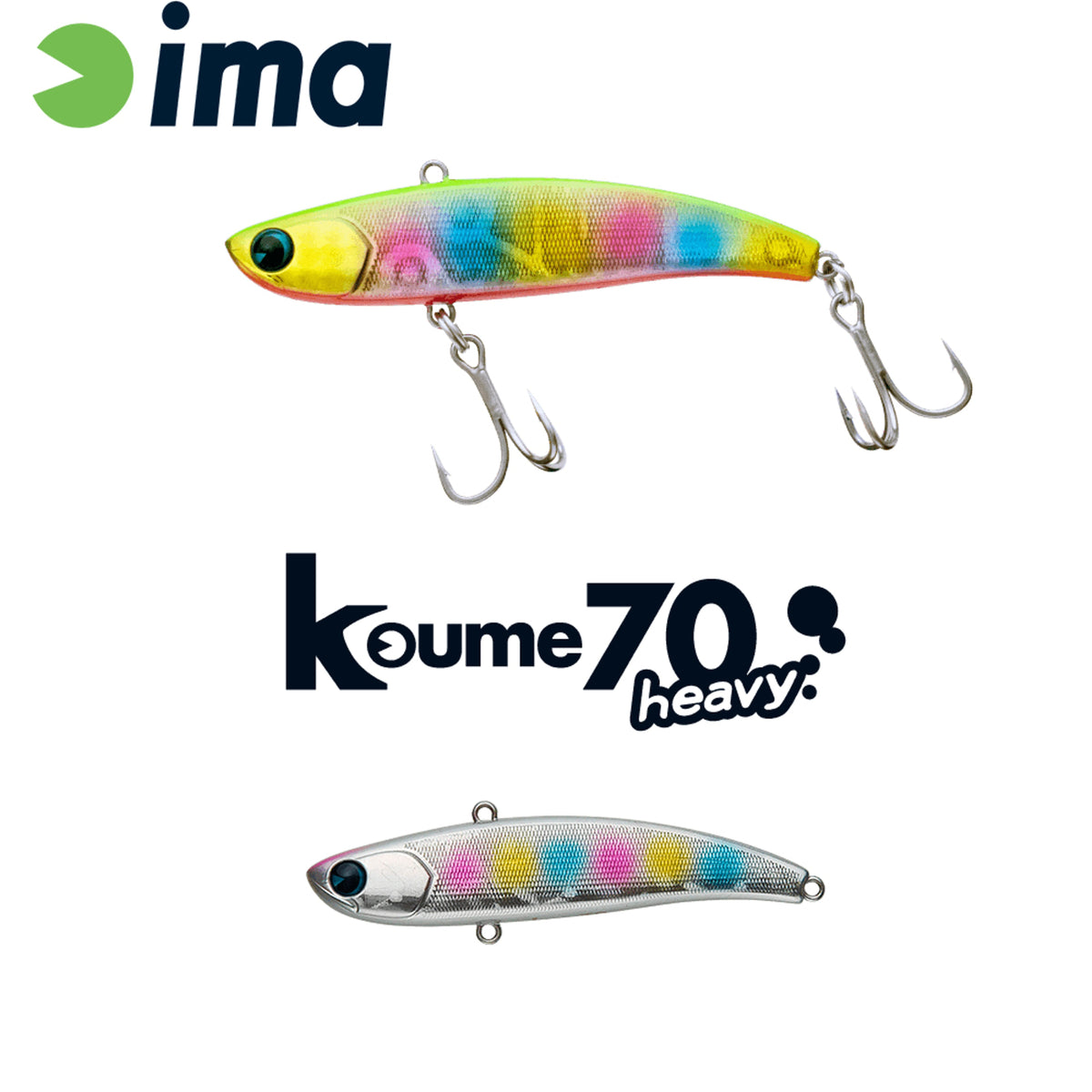 Vobler Ima Koume Vibration 70 Heavy 70mm 18gr 104 Cotton Candy