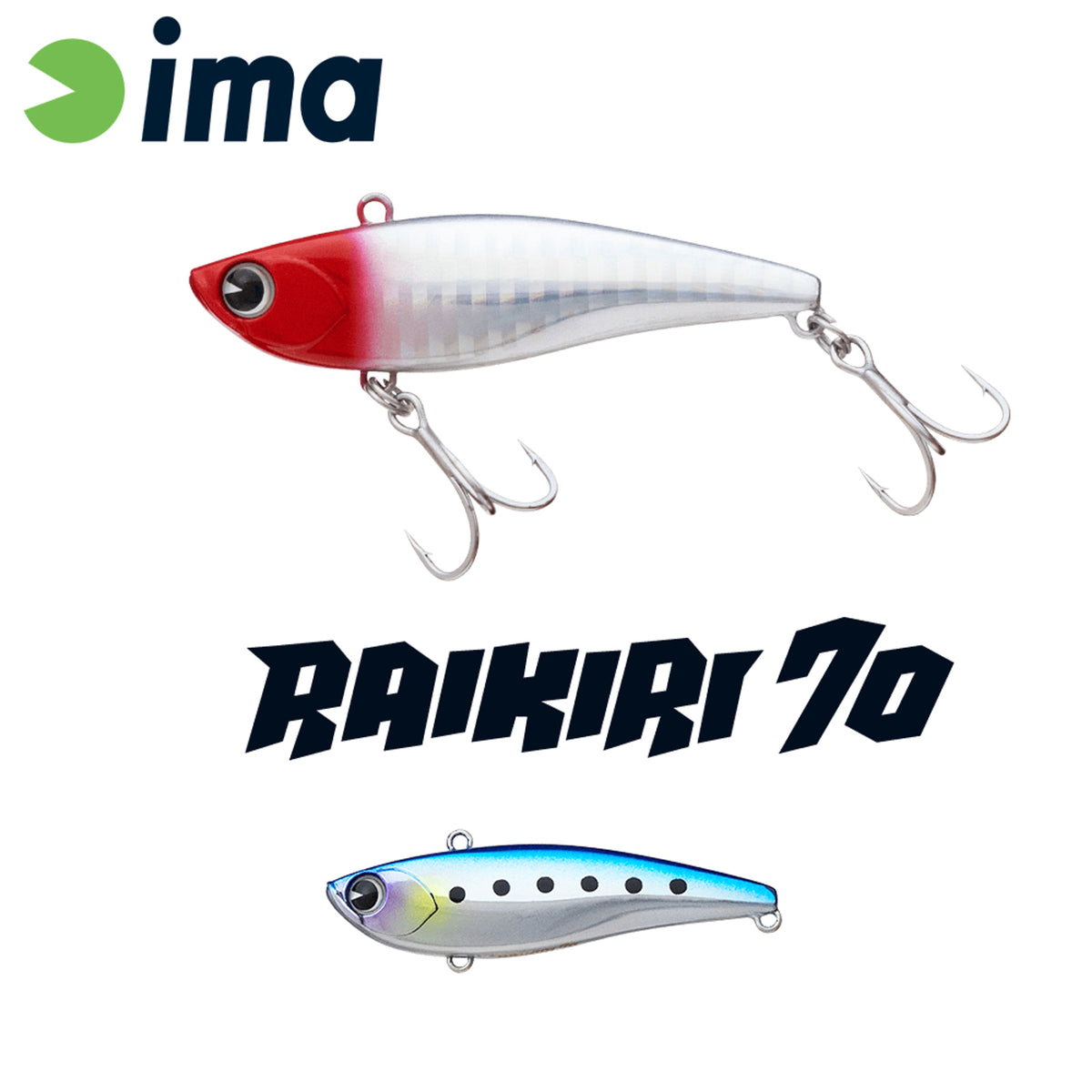 Vobler Ima Raikiri Vibration 70 70mm 15gr 007 Plated Sardines