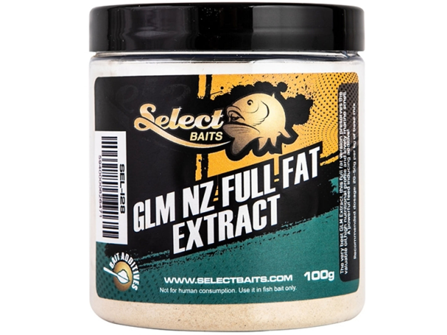Select Baits Glm Nz Full Fat Extract 100g
