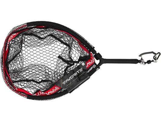 Minciog Favorite Wading Landing Net Black And Red 70cm 50 X 40 Cm