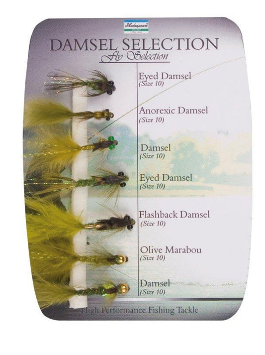 Muste Artificiale Shakespeare Sigma Fly Selection 4 Damsel Nymphs