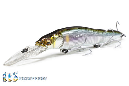 Vobler Megabass Vision Oneten R+2 110mm 14gr Ito Clear Laker