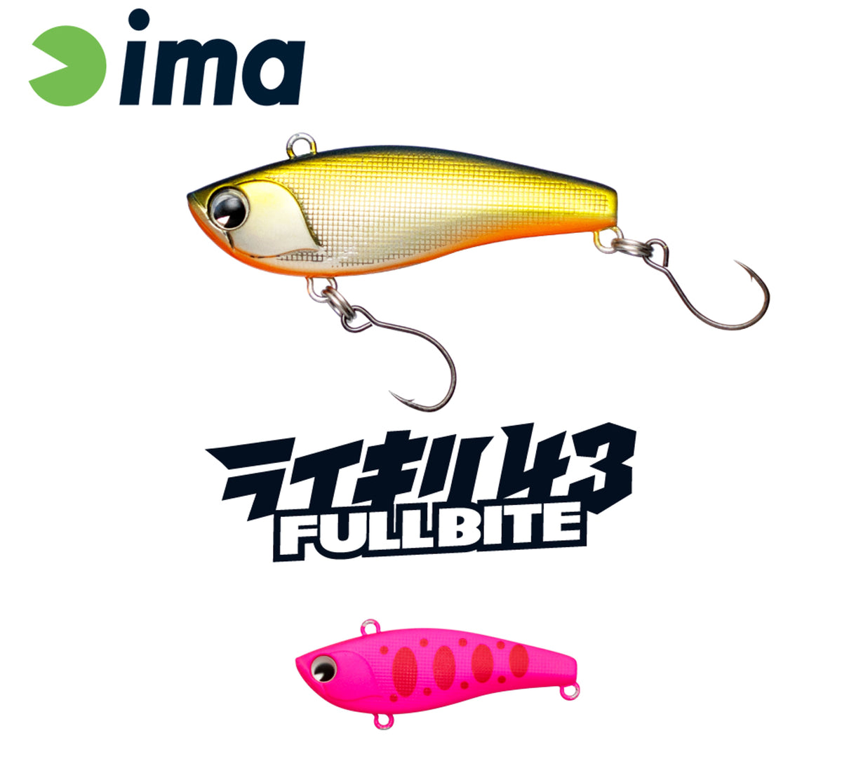 Vobler Ima Raikiri 43 Fullbite 43mm 2.5gr 010 Pink Yamame Trout