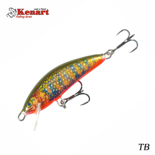 Kenart Vobler Winner Flat 4.5cm / 4 Gr Sinking Kenart : Culoare - Tb