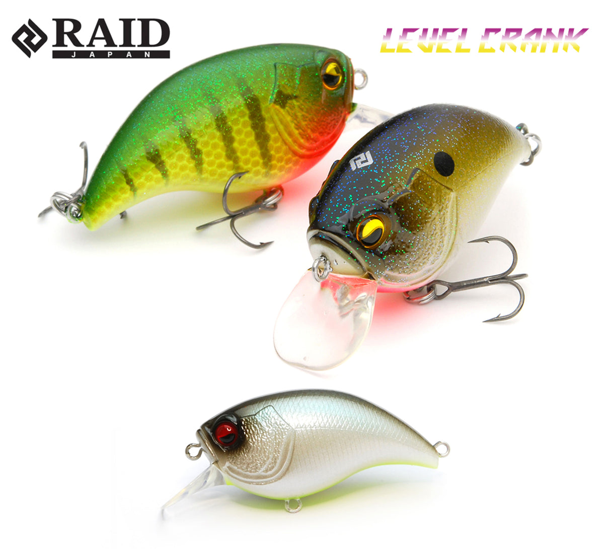 Vobler Raid Level Crank 51mm 10.5gr 025 Neon Shad