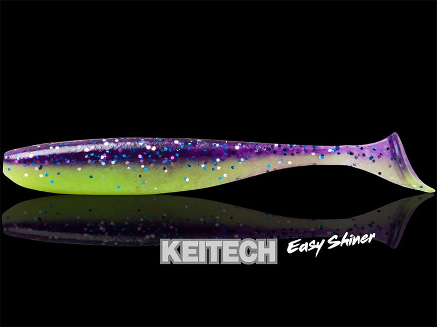 Naluca Soft Shad Keitech Easy Shiner Electric Silver Shiner Ea#22 5cm