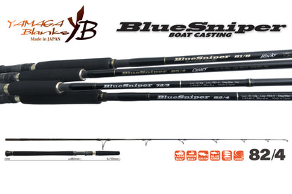 Lanseta Spinning Yamaga Blanks Yamaga Blue Sniper 82/4 2.52m 30-110gr