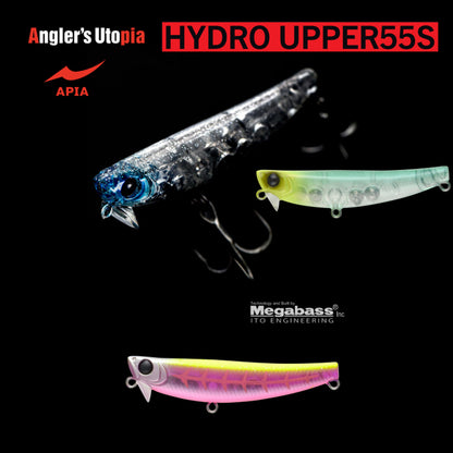 Vobler Apia Hydro Upper 55s 55mm 5.5gr 104 Chart Back Pink Born