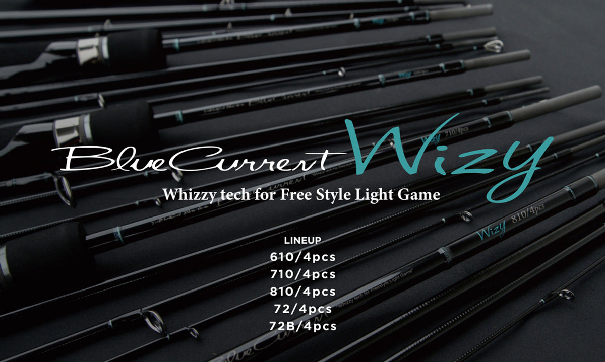 Lanseta Spinning Yamaga Blanks Yamaga Blue Current Wizy 710 2.39m 1.5-20gr 4 Sectiuni
