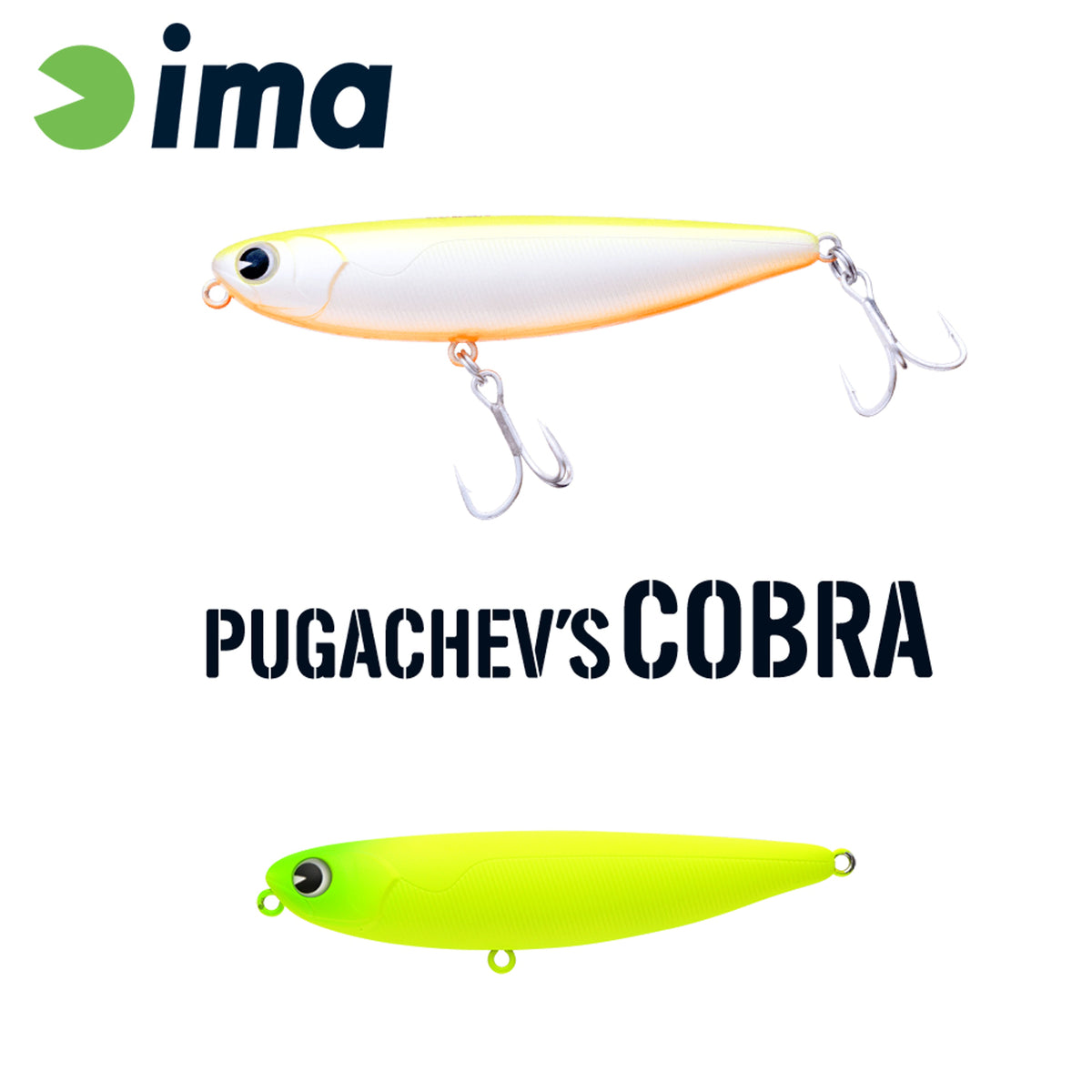 Vobler Ima Pugachevs Cobra 90 90mm 12gr 205 Matte Chart