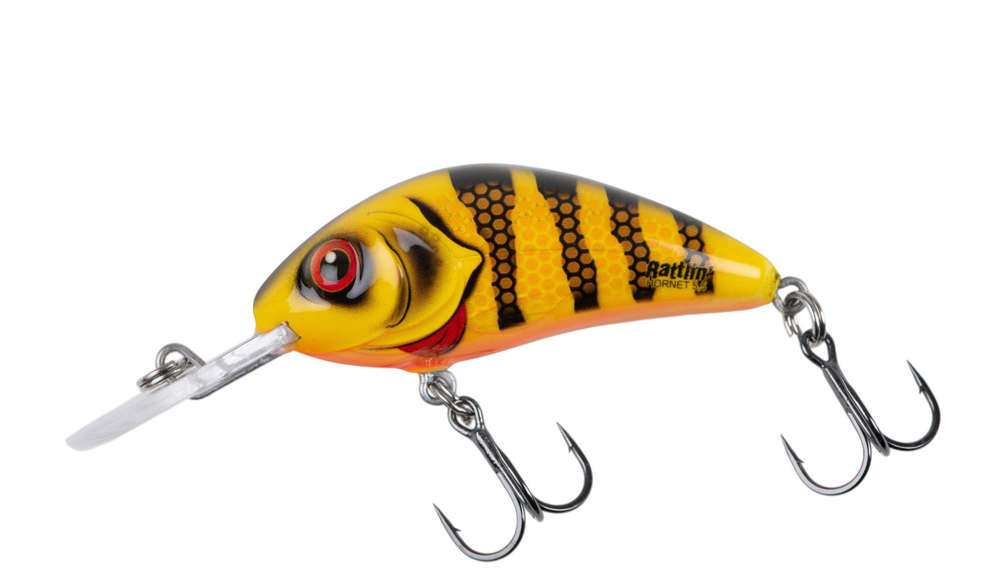 Vobler Salmo Vobler Plutitor Rattlin' Hornet 4.5cm Floating Natural Perch