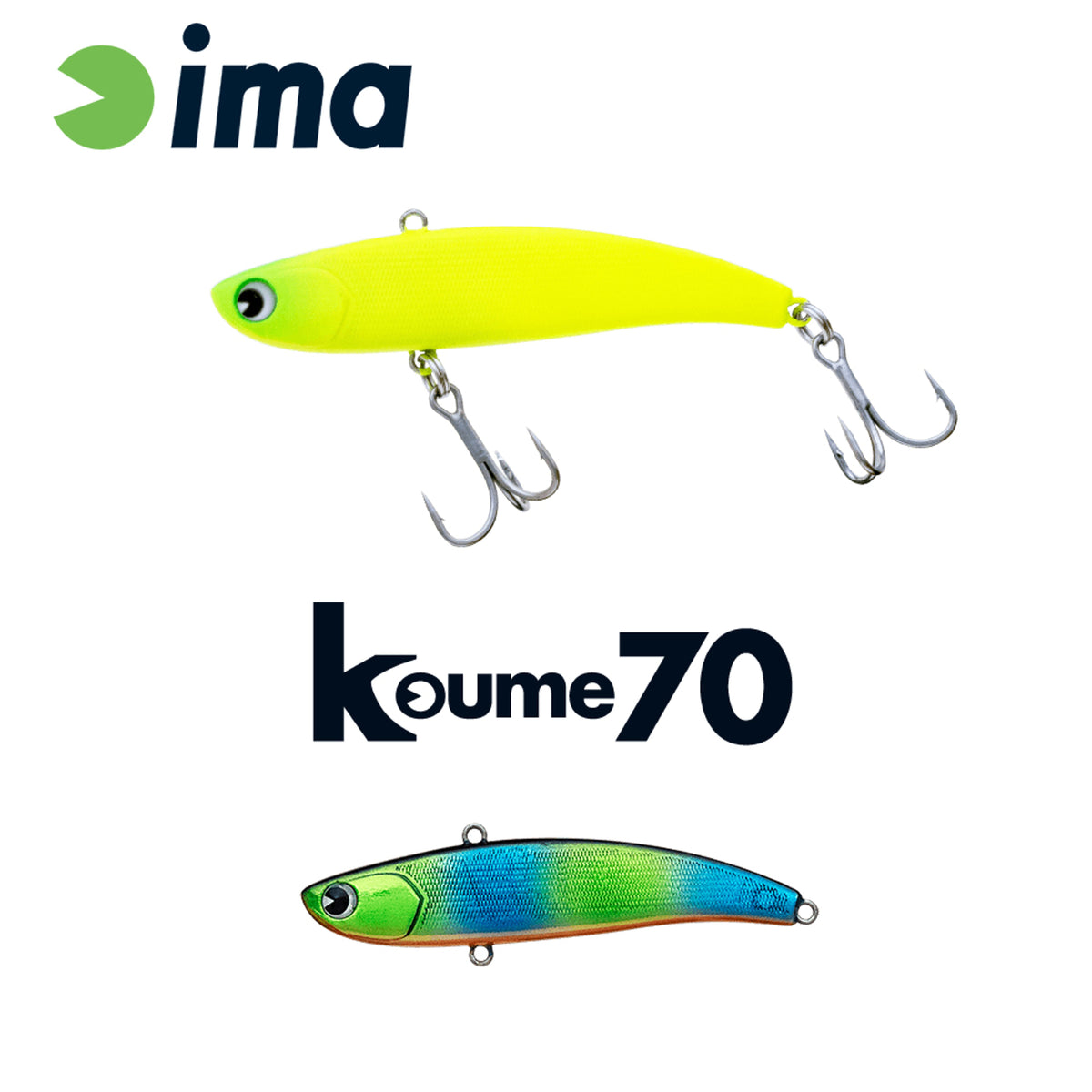 Vobler Ima Koume Vibration 70 70mm 13gr 121 Kingfisher