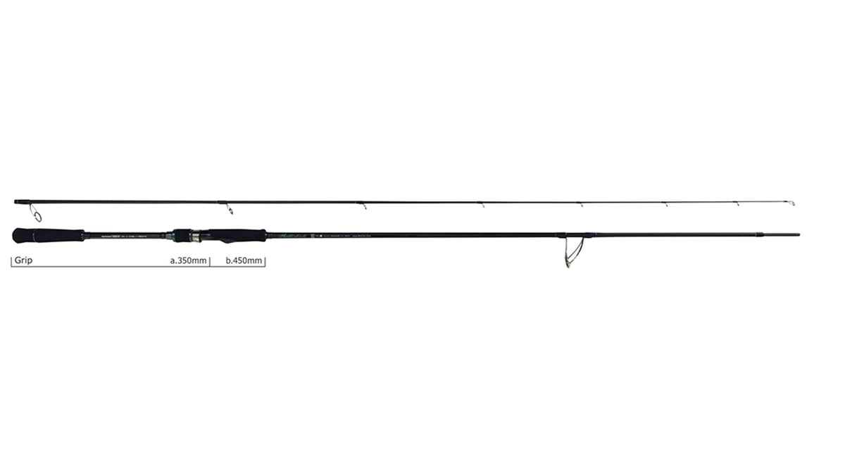Lanseta Spinning Yamaga Blanks Yamaga Ballistick 90ml-m 2.748 5-35gr Fuji Sic K Titanium