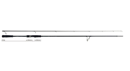 Lanseta Spinning Yamaga Blanks Yamaga Ballistick 90ml-m 2.748 5-35gr Fuji Sic K Titanium