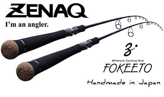 Lanseta Spinning Zenaq Zenaq Fokeeto Fc78-2 Longcast 7'8" 238cm 13-60gr Fuji Titanium Sic