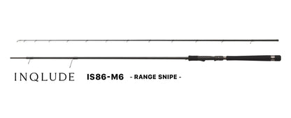 Lanseta Spinning Zenaq Zenaq Inqlude Is86-m6 Range Snipe 8'6" 262cm 8-40gr