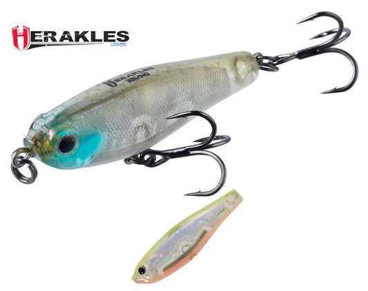 Vobler Herakles Waving S 4cm 3gr Ghost Chartreuse