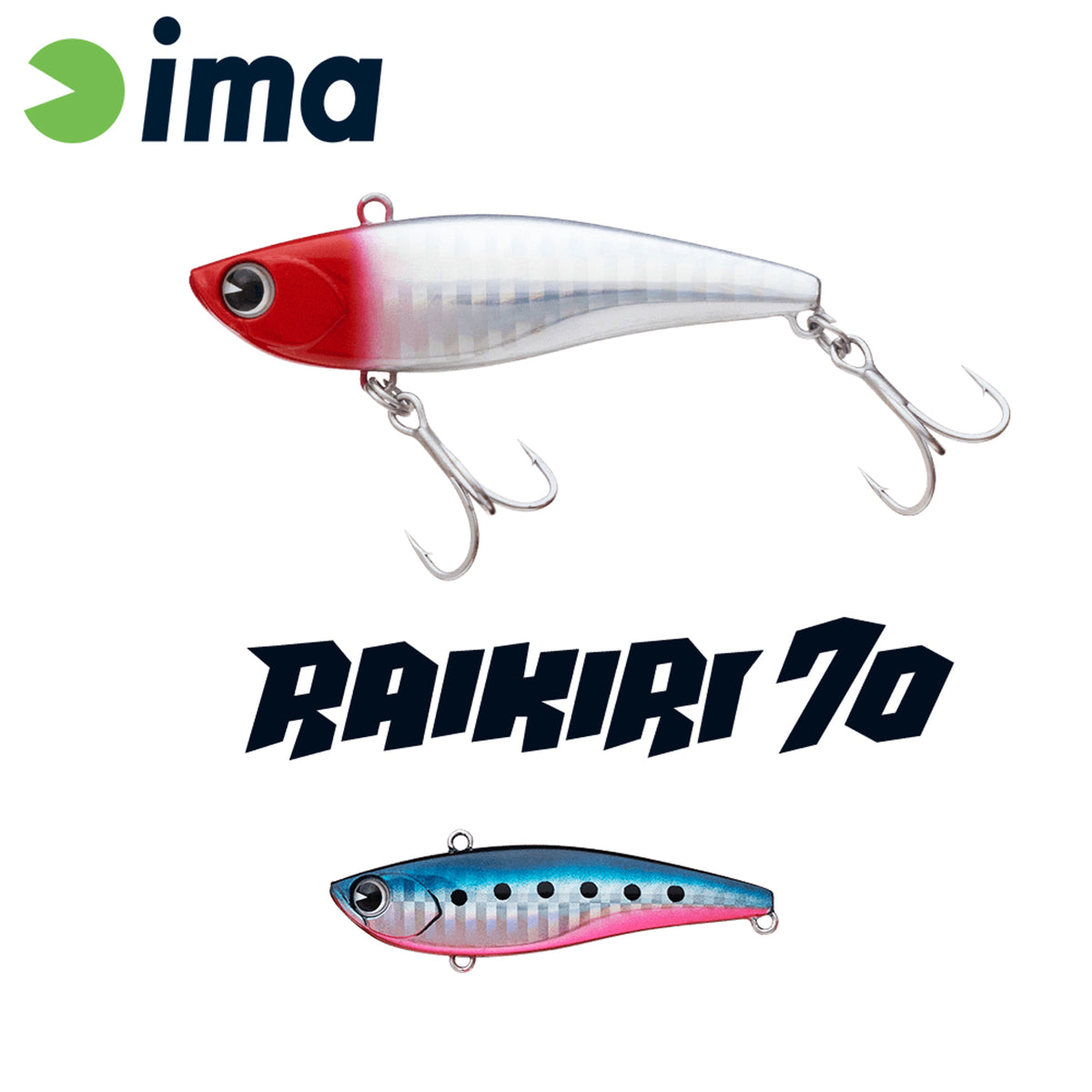 Vobler Ima Raikiri Vibration 70 70mm 15gr 006 Japanese Sardine