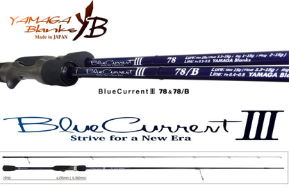 Lanseta Spinning Yamaga Blanks Yamaga Blue Current Iii 78 2.425m 2-15gr